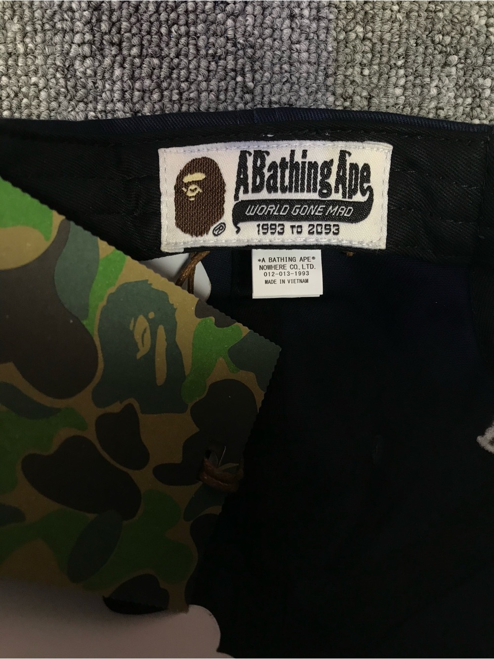 BAPE One Point Panel Cap - Picture 2 of 4